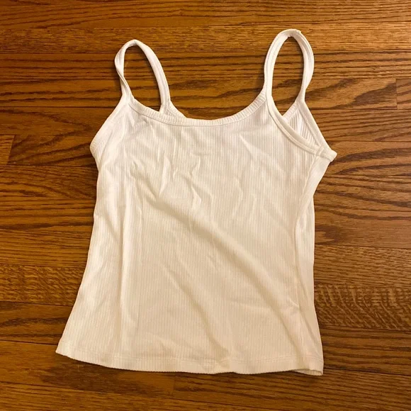 Garage- Cropped Ribbed Tank - Picture 1 of 1